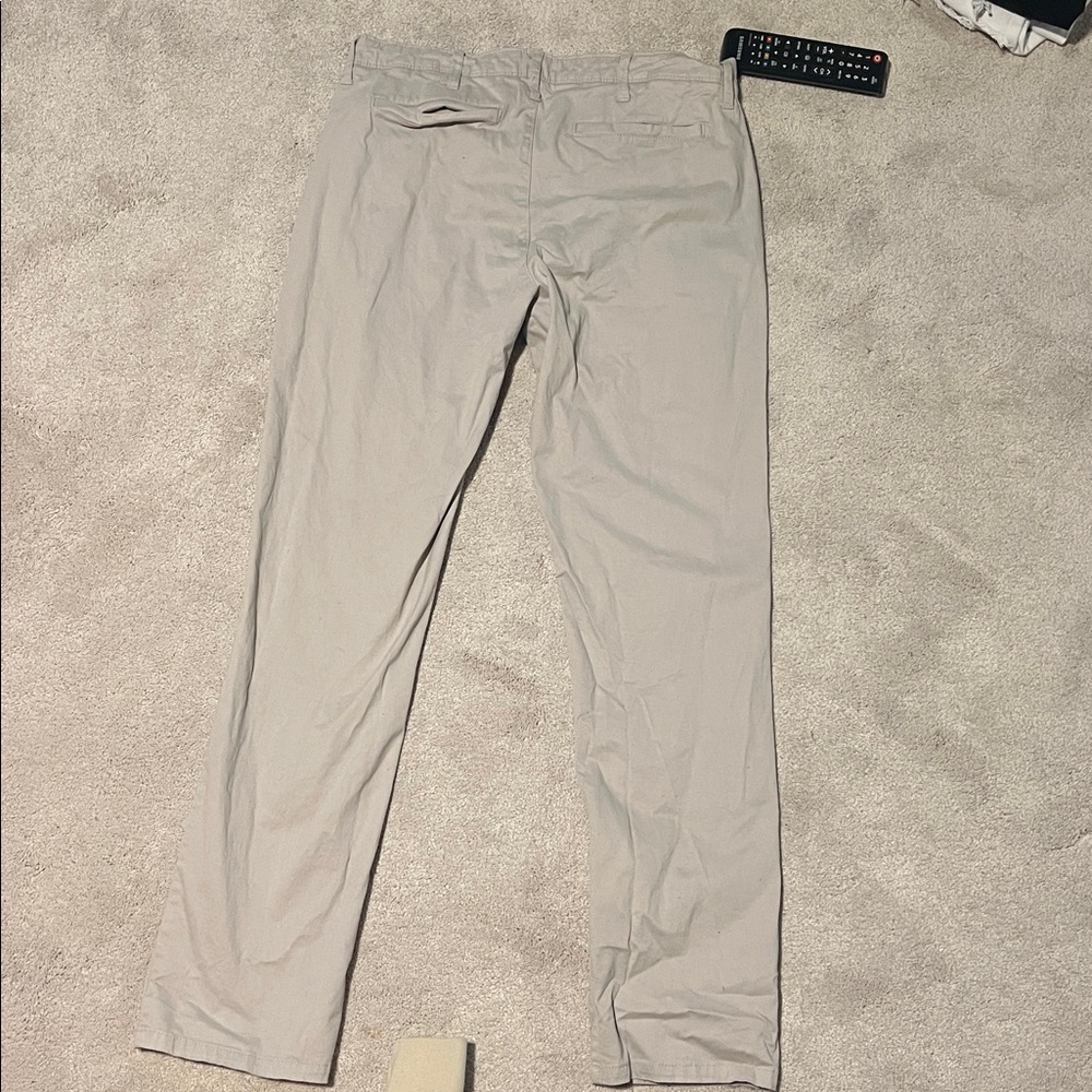 tan kenneth cole size 32x30 straight leg pants - Picture 2 of 4